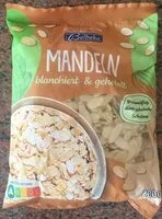 Mängden socker i Mandeln gehobelt