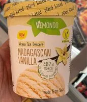 Mängden socker i Vegan Ice Dessert - Madagacan Vanilla