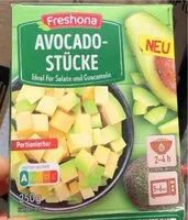 Mängden socker i Avocadostückchen