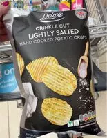 Mängden socker i Crinkle cut lightly salted hand cooked potato crisps