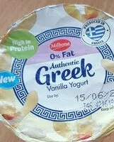 Mängden socker i Greek yogurt 0% Milbona