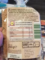 Mängden socker i Bio crackers