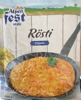 Mängden socker i Rösti classic