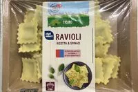 Mängden socker i Ravioli ricotta & spinaci
