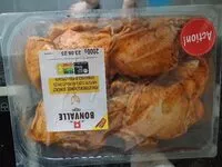 Mängden socker i Pouletoberschenkel