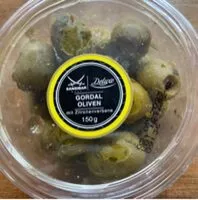 Mängden socker i Gordal Oliven