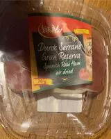 Mängden socker i Jamõn Serrano STG