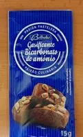 Mängden socker i Hirschhornsalz,Gasificante bicarbonato de amonio