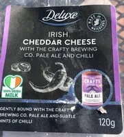 Mängden socker i Irish cheddar cheese with the crafy brewing co.pale ale