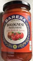 Mängden socker i Bolognaise Pasta Sauce