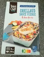 Mängden socker i Cabillaud sauce vierge et duo de riz