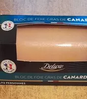 Mängden socker i Bloc de foie gras de canard