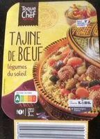 Mängden socker i Tajine de bœuf