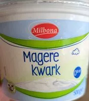 Mängden socker i magere kwark