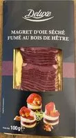Mängden socker i Magret d’oie séché fumé au bous de hêtre