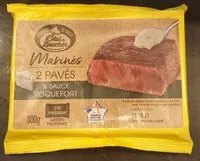 Mängden socker i Pavés marinés sauce roquefort