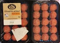 Mängden socker i 30 boulettes au boeuf saveur orientale