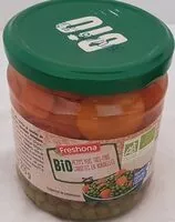 Mängden socker i Petit pois très-fins Carottes en rondelles