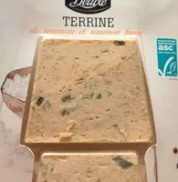 Mängden socker i Terrine de saumon et saumon fumé