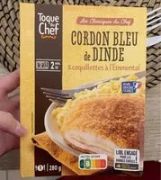 Mängden socker i Cordon bleu de dinde et coquillette a l’emental
