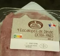Mängden socker i Escalopes de dinde extra fines