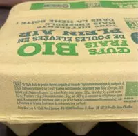 Mängden socker i Oeufs bio