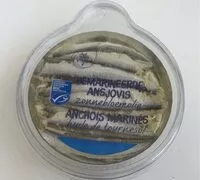 Mängden socker i Anchois marinés huile de tournesol