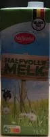 Mängden socker i Halfvolle melk