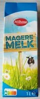 Mängden socker i Lait écrémé