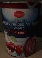 Mängden socker i Joghurt griechischer Art gerührt Kirschr