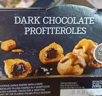 Mängden socker i Profiteroles chocolat sauce Caramel Salé