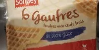 Mängden socker i 6 gaufres