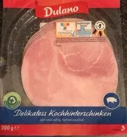 Mängden socker i Kochhinterschinken
