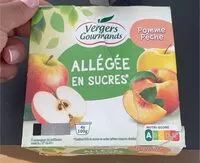Mängden socker i Compote pomme pêche
