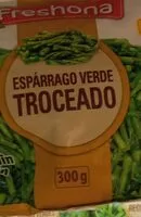 Mängden socker i Espárrago verde troceado