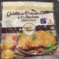 Mängden socker i Galette de pommes de terre à l’alsacienne
