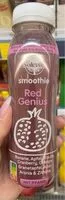 Mängden socker i Smoothie red genius