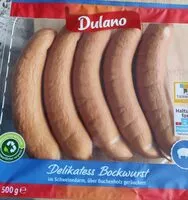 Mängden socker i Delikatesse Bockwurst