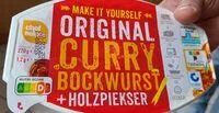 Mängden socker i Currywurst Original Curry Bockwurst/Bratwurst