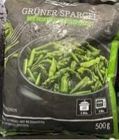 Mängden socker i grüner Spargel