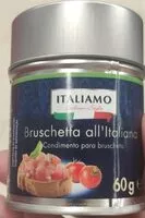Mängden socker i Bruschetta all'Italiana