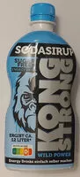 Mängden socker i Kong Strong Sodasirup Sugar Free Energy Drink