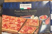 Mängden socker i Pizza familia diavolo