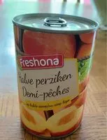 Mängden socker i Pfirsiche - halb