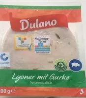 Mängden socker i Lyoner mit Gurke
