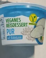 Mängden socker i Veganes Reisdessert