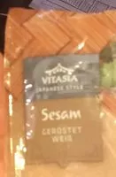 Mängden socker i Sesam geröstet weis