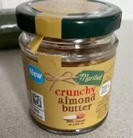 Mängden socker i Almond butter crunchy