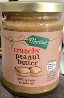 Mängden socker i Crunchy peanut butter