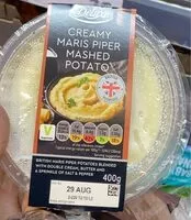 Mängden socker i Creamy mashed potato